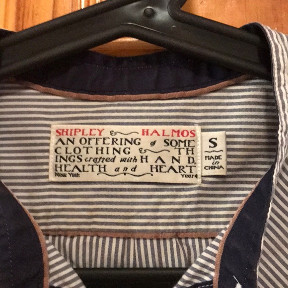 Striped Shipley and Halmos shirt - Picture 3 of 3